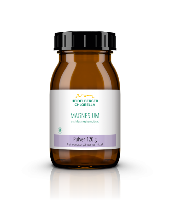 Magnesium als Magnesiumcitrat Pulver