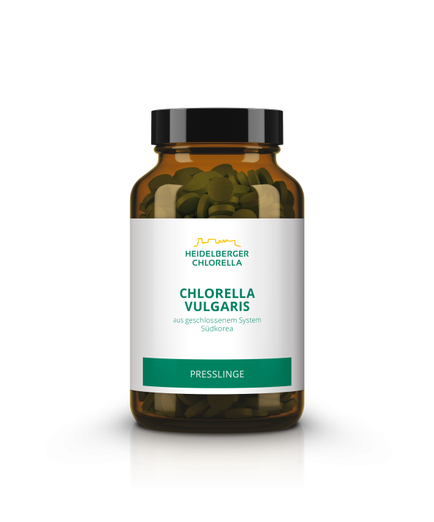 Chlorella vulgaris Presslinge