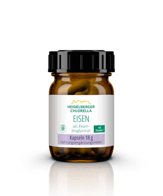 Eisen als Eisenbisglycinat Kapseln